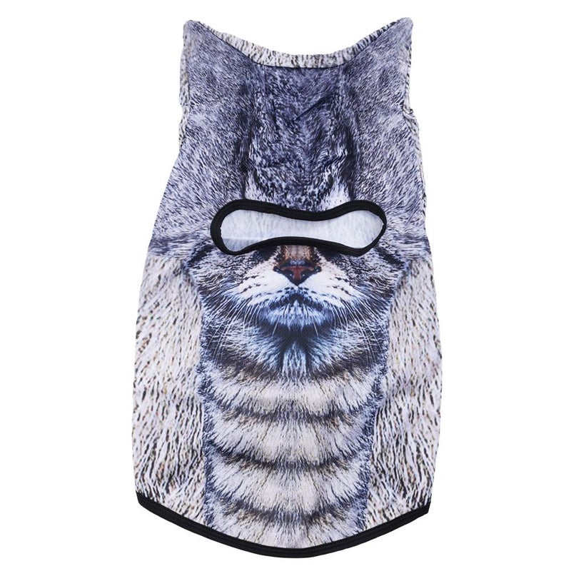 Summer sun protection outdoor face mask 3D animal pattern digital printing wholesale headgear anti-ultraviolet facekini headgear